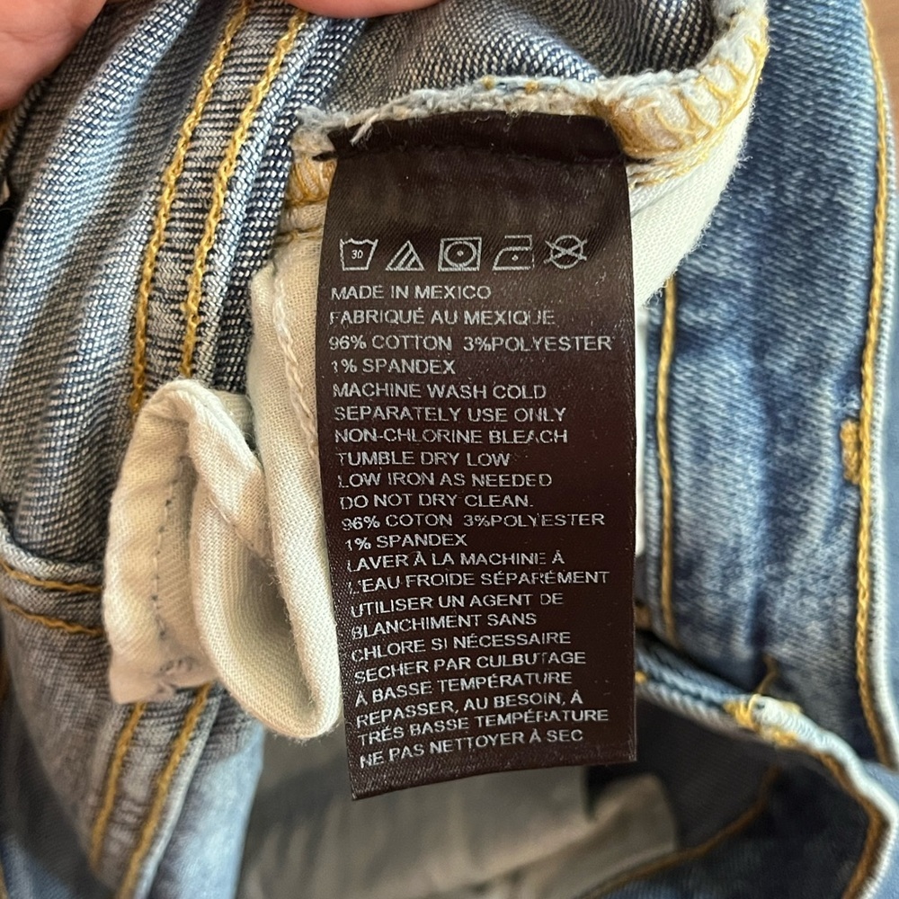 BDG Urban Outfitters Girlfriend High Rise Jeans – Size 25 | Frayed Hem | Vintage - Picture 8 of 13